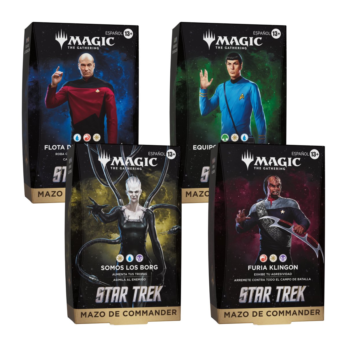 MTG - STAR TREK COMMANDER DECK ESPAÑOL (4 BARALLES) - A LA VENDA EL 13/11/2026