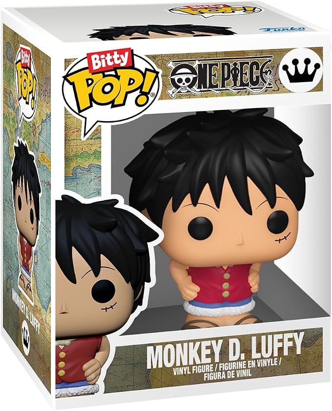 Figura Bitty POP Ride One Piece Monkey D. Luffy and the Going Merry