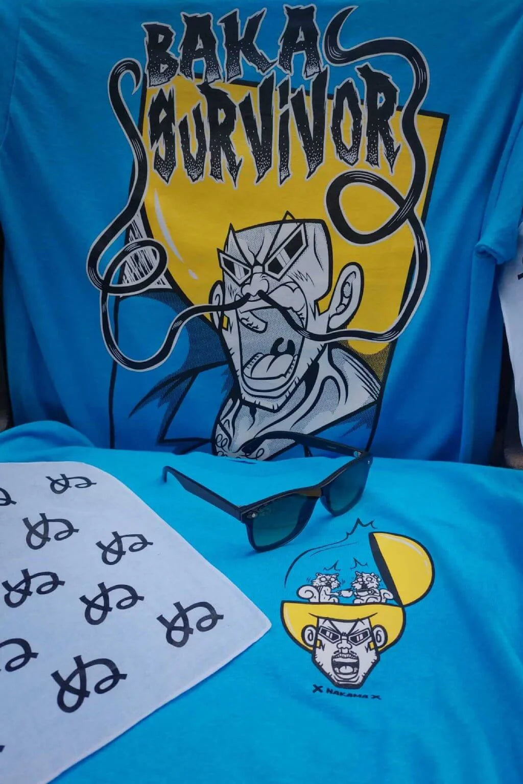 CAMISETA + PAÑUELO AFRO POWER - NAKAMA