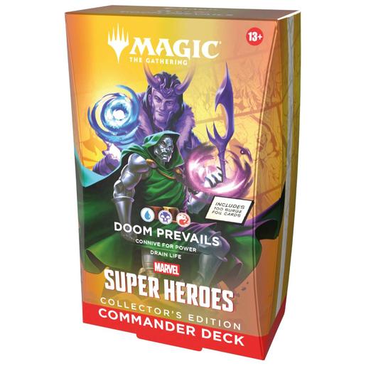 MTG MARVEL SUPERHEROES COMMANDER COLLECTOR (1) ING - DOOM PREVAILS