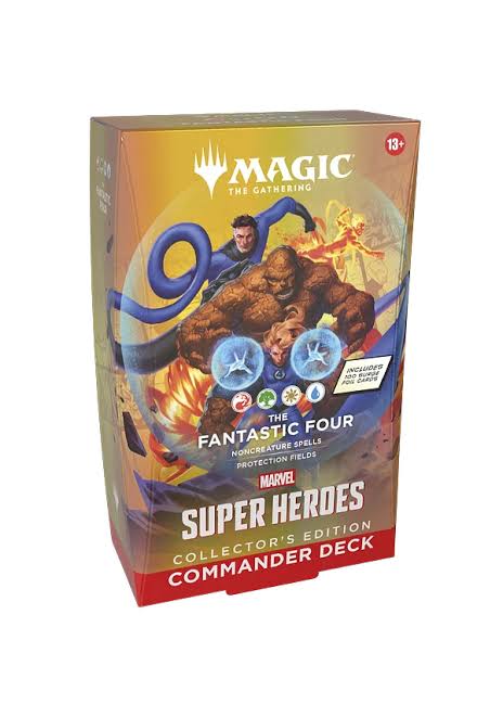 MTG MARVEL SUPERHEROES COMMANDER COLLECTOR (1) ING - THE FANTASTIC FOUR
