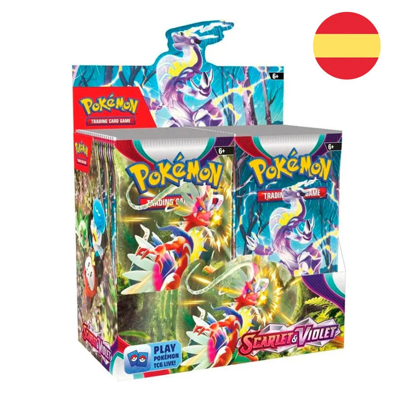 Sobre cartas Escarlata & Purpura Pokemon (individual)