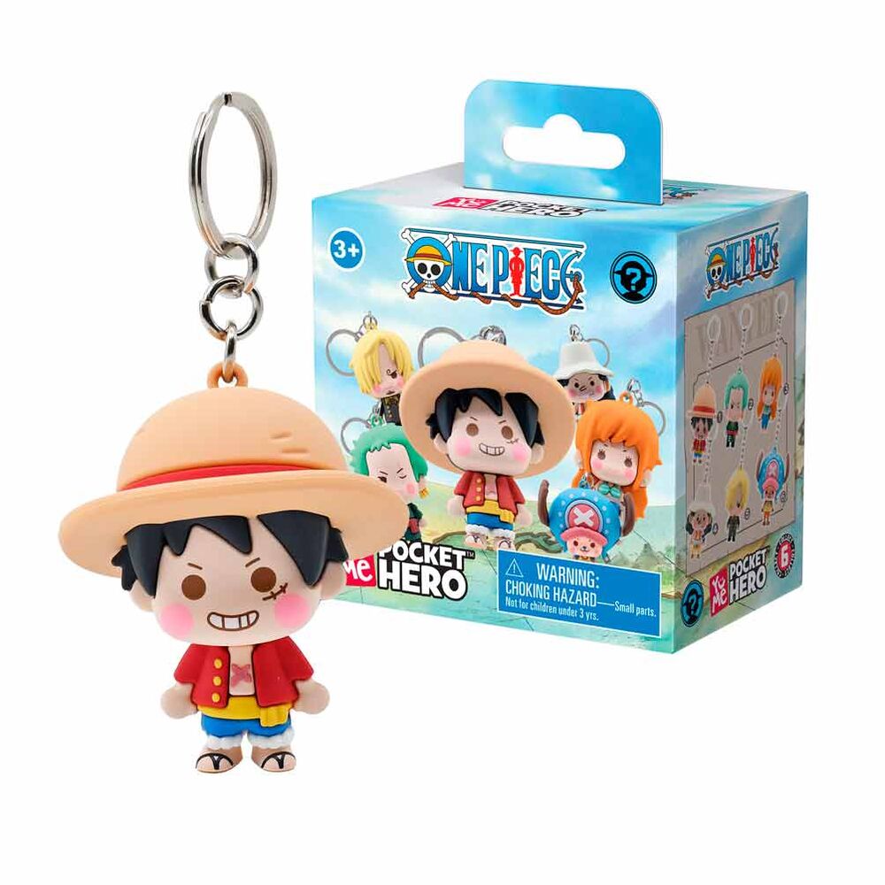 Llavero figura One Piece surtido