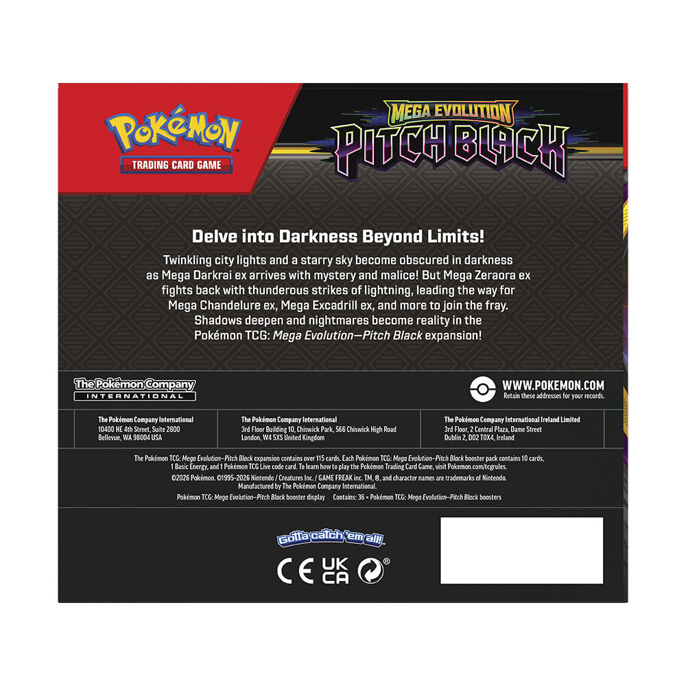 Expansion Megaevolucion Oscuridad Absoluta Julio 2026 (SOBRE INDIVIDUAL) Pokemon anglès