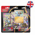 Blister 3 sobres cartas Expansion Megaevolucion Oscuridad Absoluta Pokemon Ingles