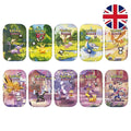 Mini Lata Juego Cartas 30th Aniversario Pokemon Ingles surtido