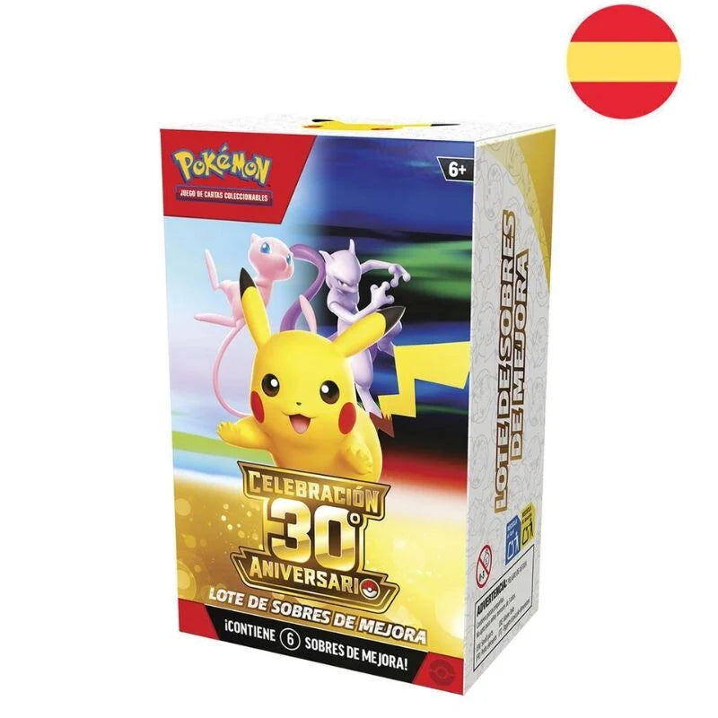 Juego cartas Booster Bundle 30th Aniversario Pokemon Español