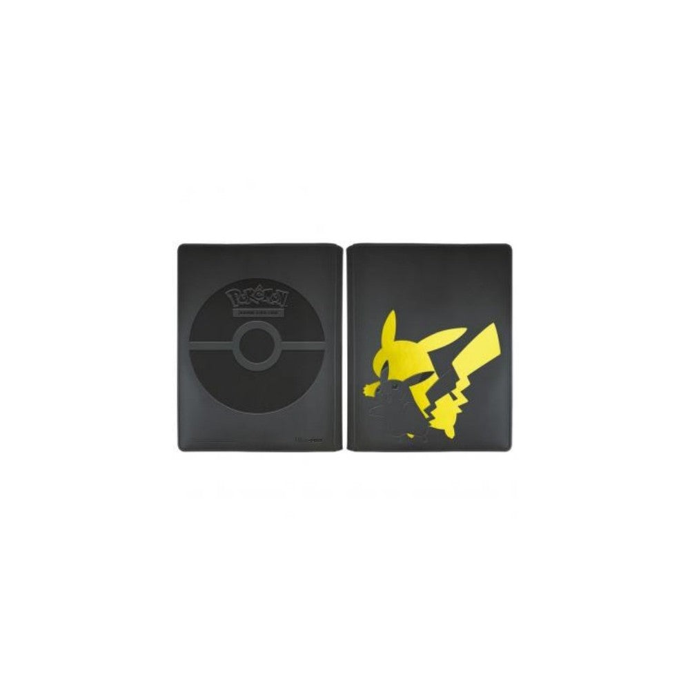 UP BINDER 9 ZIPP ELITE POKEMON PIKACHU BLACK